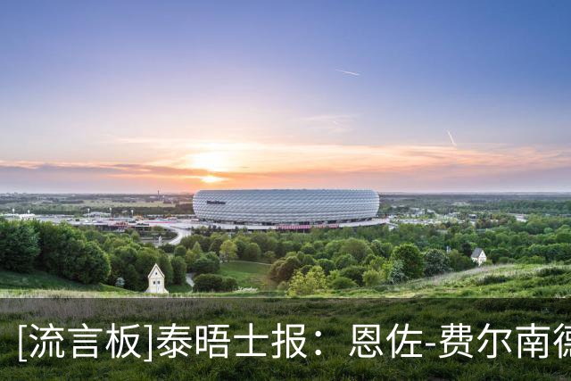[流言板]泰晤士报：恩佐-费尔南德斯自信能在截止日期前转会加盟曼城